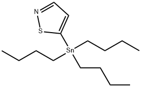 5-(tributylstannyl)-1,2-thiazole Struktur