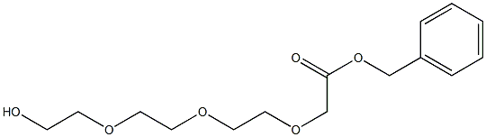 Benzyl 2-(2-(2-(2-hydroxyethoxy)ethoxy)ethoxy)acetate Struktur