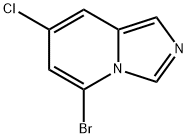 5-bromo-7-chloroimidazo[1,5-a]pyridine Struktur