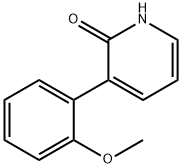 2-Hydroxy-3-(2-methoxyphenyl)pyridine Struktur