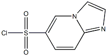 imidazo[1,2-a]pyridine-6-sulfonyl chloride Struktur