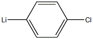 4-chlorophenyllithium Struktur