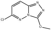 6-chloro-3-methoxy-[1,2,4]triazolo[4,3-b]pyridazine Struktur