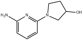 1-(6-AMINOPYRIDIN-2-YL)PYRROLIDIN-3-OL Struktur