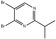 4,5-Dibromo-2-(iso-propyl)pyrimidine Struktur