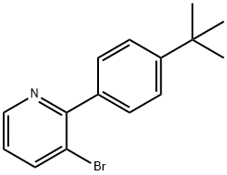 3-Bromo-2-(4-tert-butylphenyl)pyridine Struktur