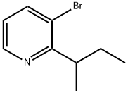 3-Bromo-2-(sec-butyl)pyridine Struktur