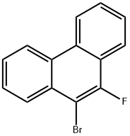 Phenanthrene, 9-bromo-10-fluoro- Struktur