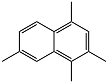 1,2,4,7-Tetramethylnaphthalene Struktur