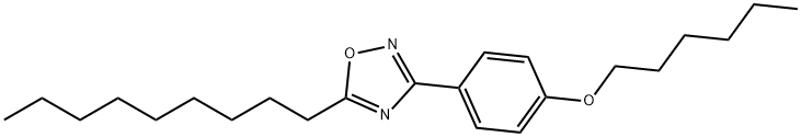 3-[4-(hexyloxy)phenyl]-5-nonyl-1,2,4-oxadiazole Struktur