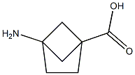 4-aminobicyclo[2.1.1]hexane-1-carboxylic acid Struktur