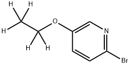 2-Bromo-5-(ethoxy-d5)-pyridine Struktur