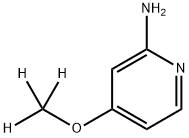 2-Amino-4-(methoxy-d3)-pyridine Struktur