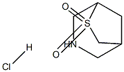 6-thia-3-azabicyclo[3.2.1]octane 6,6-dioxide hydrochloride Struktur