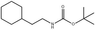 Carbamic acid, (2-cyclohexylethyl)-, 1,1-dimethylethyl ester (9CI) Struktur