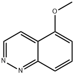 Cinnoline, 5-methoxy- Struktur