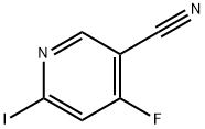 4-fluoro-6-iodonicotinonitrile Struktur