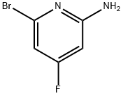 6-bromo-4-fluoropyridin-2-amine Struktur