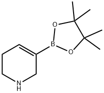 5-(4,4,5,5-TETRAMETHYL-1,3,2-DIOXABOROLAN-2-YL)-1,2,3,6-TETRAHYDROPYRIDINE Structure