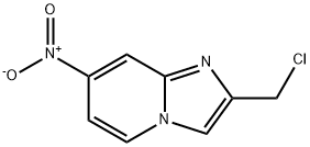 2-(chloromethyl)-7-nitroimidazo[1,2-a]pyridine Struktur