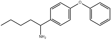 1-(4-phenoxyphenyl)pentan-1-amine Struktur