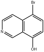 5-bromoisoquinolin-8-ol Struktur