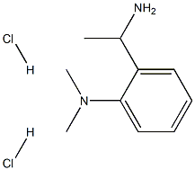 2-(1-AMINOETHYL)-N,N-DIMETHYLANILINE DIHYDROCHLORIDE Struktur