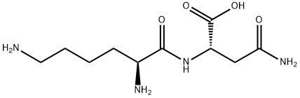 L-Asparagine, L-lysyl- Struktur