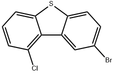 Dibenzothiophene, 8-bromo-1-chloro- Struktur