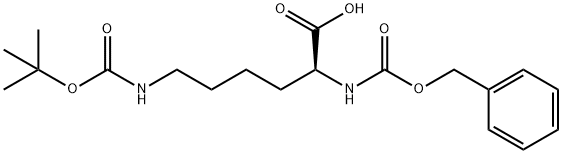 N6-Boc-N2-Cbz-DL-lysine Struktur