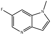 6-Fluoro-1-methyl-1H-pyrrolo[3,2-b]pyridine Struktur