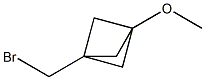 1-(bromomethyl)-3-methoxybicyclo[1.1.1]pentane Struktur