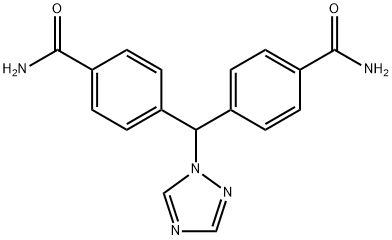 Benzamide, 4,4'-(1H-1,2,4-triazol-1-ylmethylene)bis- Struktur