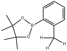 2-甲苯基硼酸頻哪醇酯-D3, 2170371-99-8, 結(jié)構(gòu)式