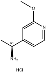 (S)-1-(2-METHOXYPYRIDIN-4-YL)ETHANAMINE DIHYDROCHLORIDE Struktur