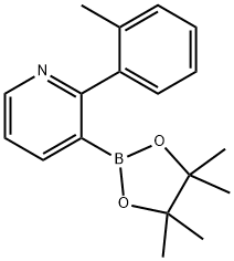 2-(2-Tolyl)pyridine-3-boronic acid pinacol ester Struktur