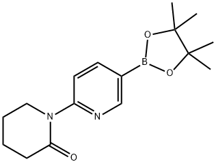 2-(Piperidon-1-yl)pyridine-5-boronic acid pinacol ester Struktur