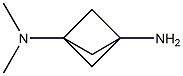 N1,N1-dimethylbicyclo[1.1.1]pentane-1,3-diamine Struktur