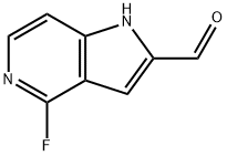 4-fluoro-1H-pyrrolo[3,2-c]pyridine-2-carbaldehyde|4-氟-1H-吡咯并[3,2-C]吡啶-2-甲醛