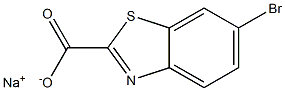 sodium 6-bromo-1,3-benzothiazole-2-carboxylate Struktur