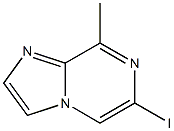 6-Iodo-8-methylimidazo[1,2-a]pyrazine Struktur