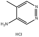 5-methylpyridazin-4-amine hydrochloride Struktur