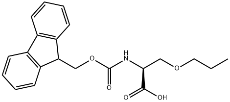 (2S)-2-(9H-fluoren-9-ylmethoxycarbonylamino)-3-propoxypropanoic acid