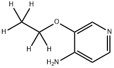 3-(ethoxy-d5)pyridin-4-amine Struktur