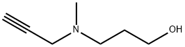 3-(Methyl(prop-2-ynyl)aMino)propan-1-ol Struktur