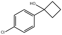 1-(4-Chlorophenyl)cyclobutanol Struktur