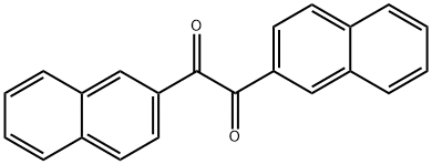 1,2-bis(2-naphthyl)ethan-1,2-dione Struktur