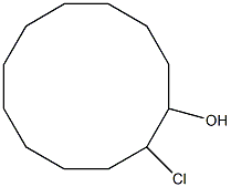 2-chlorocyclododecan-1-ol Struktur