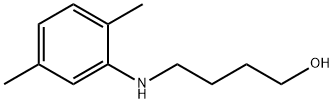 4-(2,5-dimethylanilino)-1-butanol Struktur