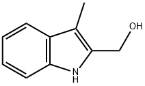 1H-Indole-2-methanol, 3-methyl- Struktur